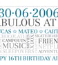 Personalised 16th Birthday Word Art - BD161 - Image 5