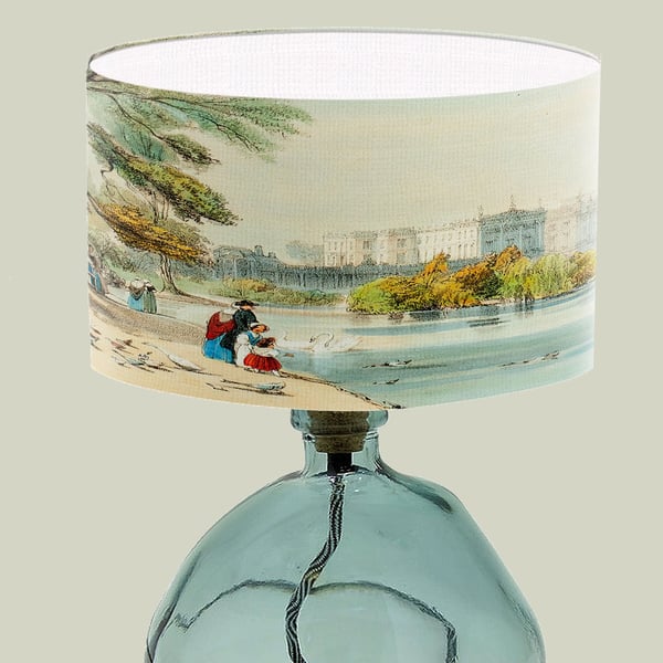 Fine Art Lampshade - Antique Print Lampshade - Period Lampshade