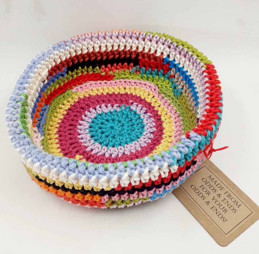 Crochet Dish for Odds and Ends
