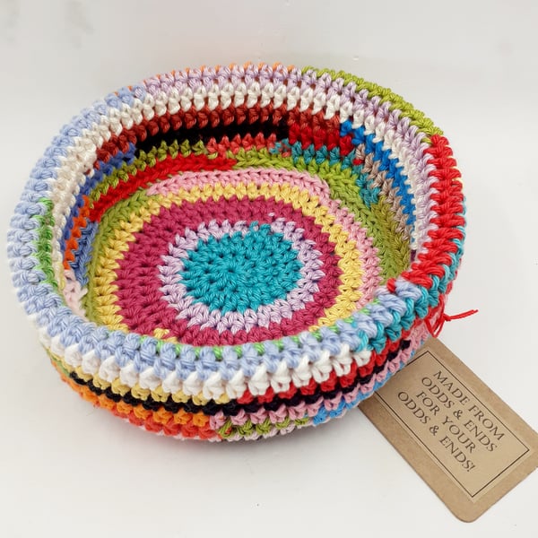 Crochet Dish for Odds and Ends
