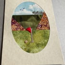 A cute card for a Golfer