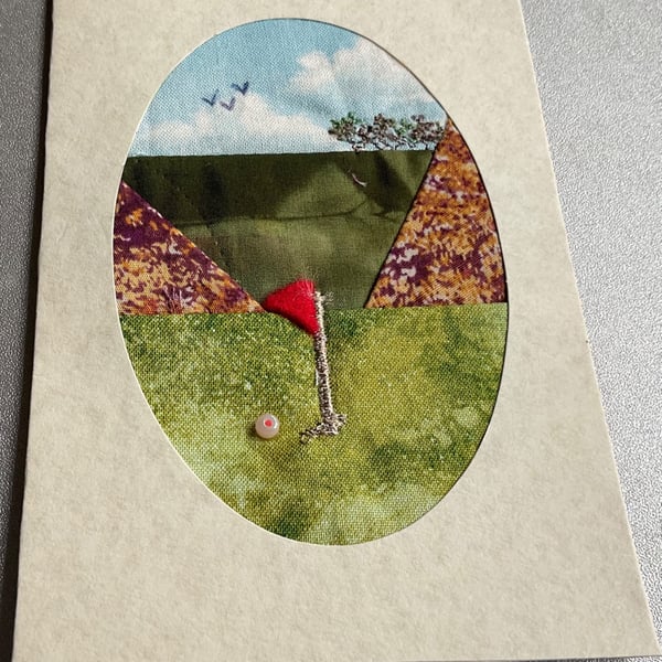 A cute card for a Golfer