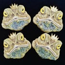 Toad Prince - ceramic hanging decoration