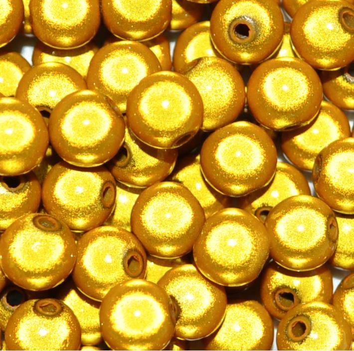 4-12 mm Yellow Illusion Miracle Acrylic beads for DIY Jewellery Making