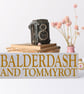 Balderdash & Tommyrot, bespoke wooden house block sign plaque - Image 6