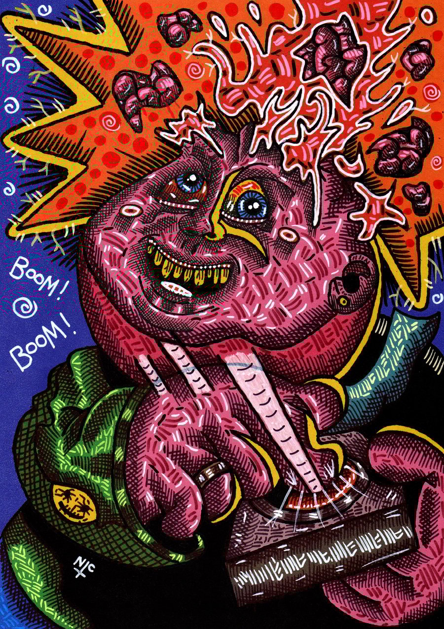 ADAM BOMB GPK FAN ART