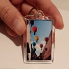 Cabot Circus Bristol Balloon Art Photography Keyring