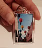 Cabot Circus Bristol Balloon Art Photography Keyring