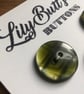 8 x Pearly Green Buttons  - Image 3