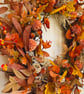 Handmade Autumn Door Wreath - English Country Floral Wreath - Seasonal Decor - Image 3
