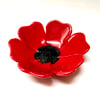 Glass Poppy Bowl in Support of the British Legion - PRE ORDER.