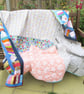 Multi-Coloured Patchwork Throw - Image 6