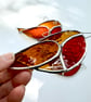 Stained Glass Mini Robin Suncatcher - Handmade Window Decoration  - Image 4