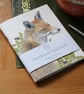 Handmade Fox Notebook - Small Notepad for To Do Lists, Journalling and Notes - Image 2