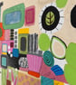 COLLECTED FORMS WALL ART ORIGINAL CANVAS PAINTING - Image 5
