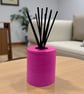Handmade Fuchsia Pink Diffuser Bottle Holder for Home Fragrance - Image 2