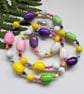 Artisan Colourful Howlite Necklace  - Image 2