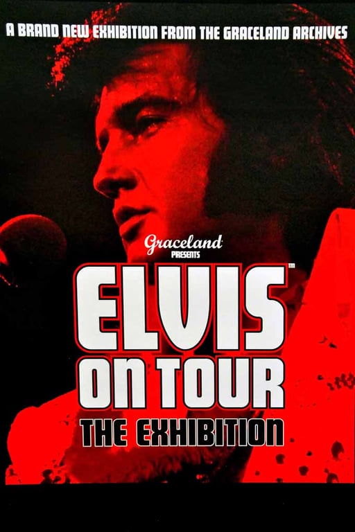 Elvis Presley On Tour Exhibition London Photograph Print