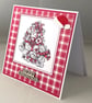 Christmas card - teddy and presents - Image 6