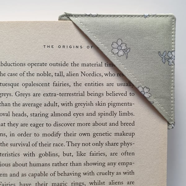 Bookcorner Bookmark Page Marker Beautiful 100% Liberty of London Cotton Fabric