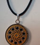 Steam Punk Style Hand Made Resin Crafted Pendant 