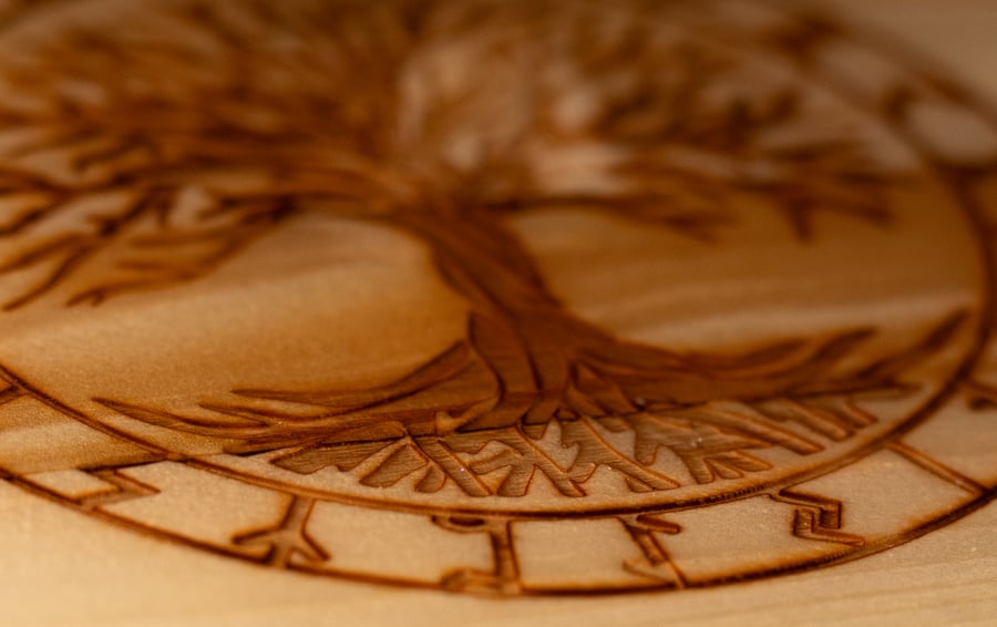 Tree of Life Pagan wall hanging