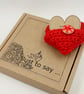 Crochet Pocket Heart - Image 1