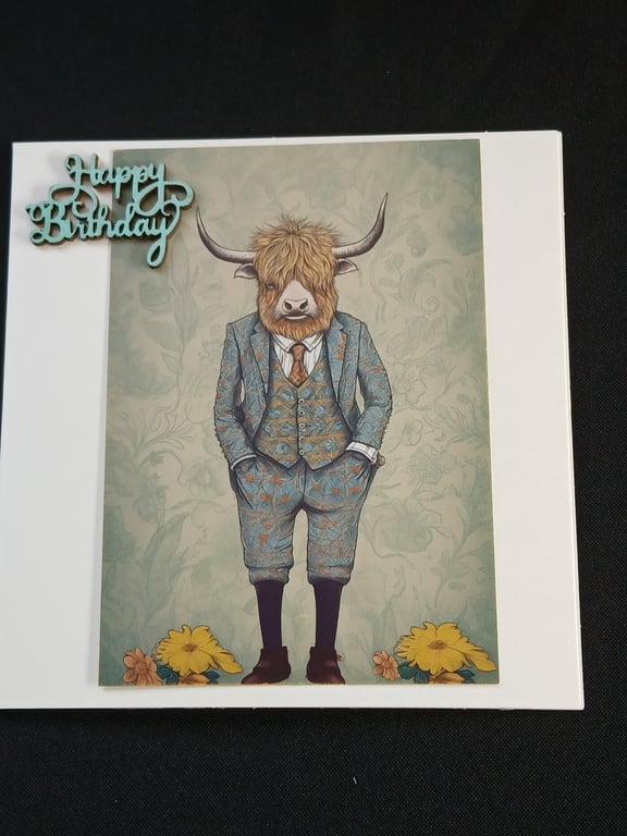 Quirky birthday card 