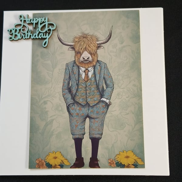 Quirky birthday card 