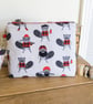 Project bag - a generously sized zipped pouch with detachable wristlet - Image 1
