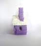 Little Purple House - SALE ITEM READY TO SHIP - Image 4