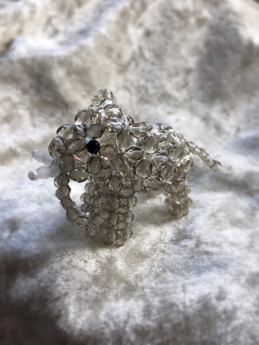 Beaded elephant 