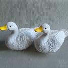 Hand Painted Eco-Resin Duck Ornament
