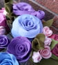 Handmade Felt Flower Bouquet, Wedding Roses, Mother's Day Gift - Image 4