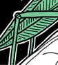 Preying Mantis - Illustrated Insect Cushion - Image 5