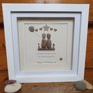 Personalised Birthday Pebble Picture 8"x8"