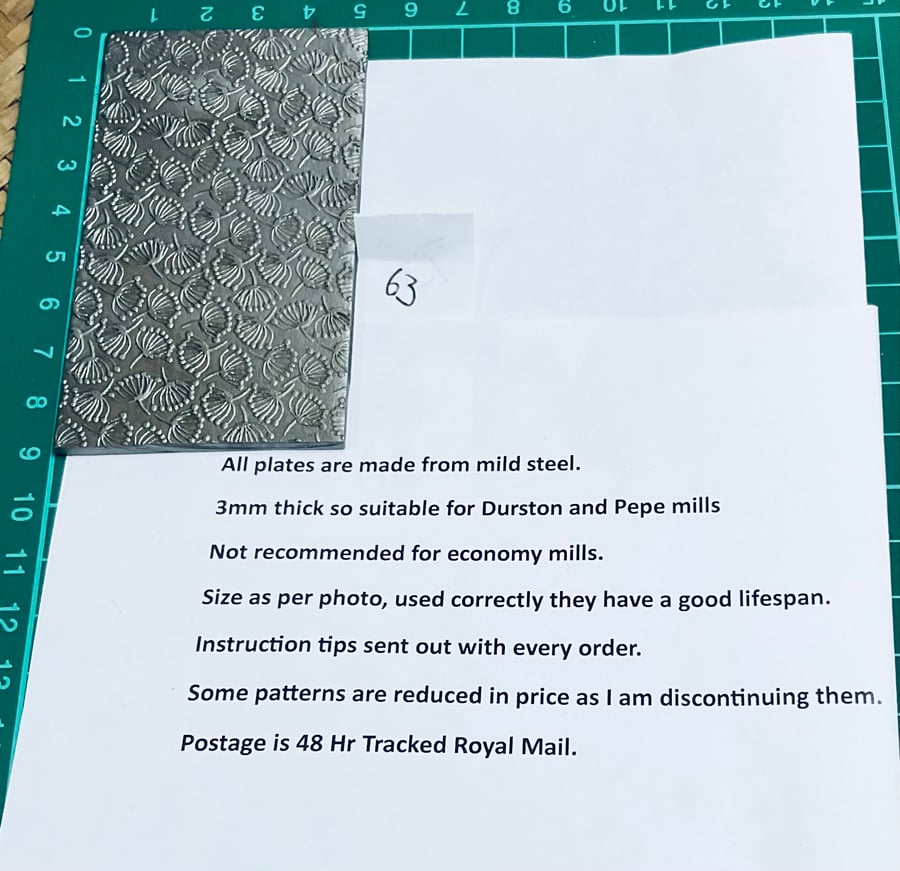 Rolling Mill Texture Plates 