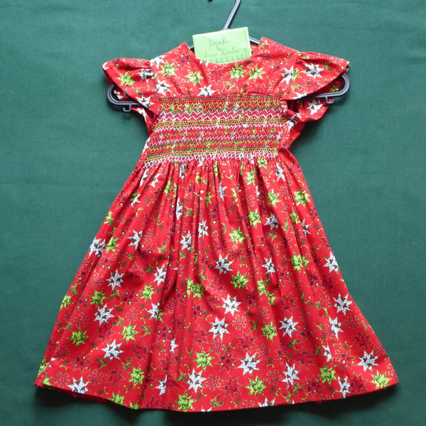 Smocked Dress size 2 years