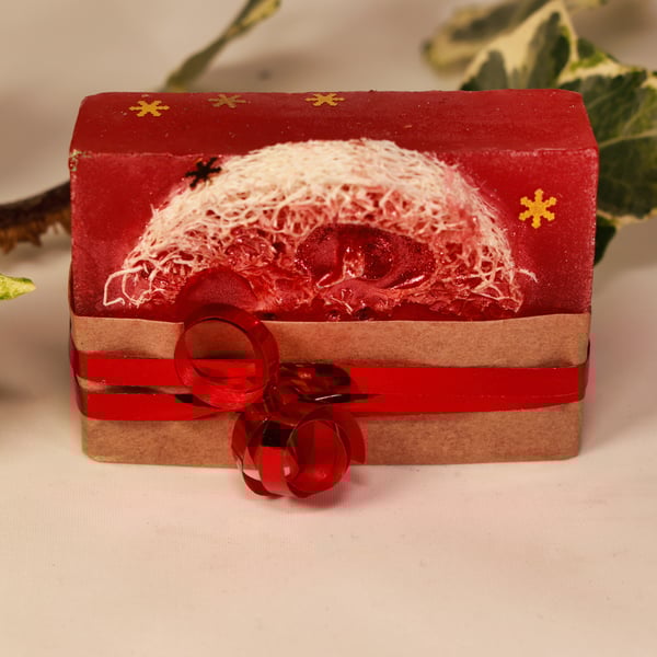 Loofah Rouge Christmas soap