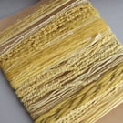 Large Bright Yellow Weld Natural Dye Textured Thread Pack