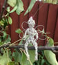 Wire Fairy Hanging Sculpture