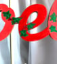 2 fun hand painted festive signs  - Image 3