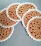 Coasters Crochet Set of 6 - Image 2