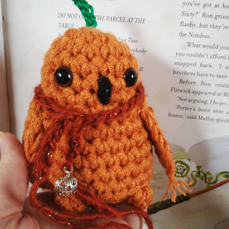 Pumpkin Delivery Owl