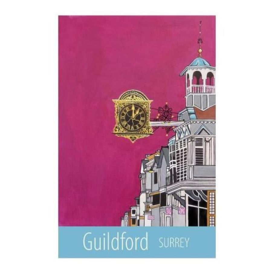 Guildford print - unframed