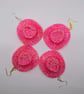 Rhinestone Cowgirl Cowboy Pair of Earrings  - Image 4