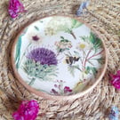 Botanical Bee Clay Trinket Dish