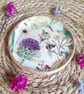 Botanical Bee Clay Trinket Dish - Image 1