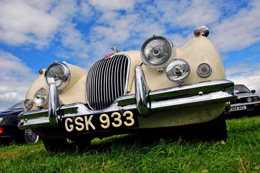 Jaguar Classic Motor Car Photograph Print