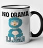 No Drama Llama Mug Funny Novelty Yoga Fitness Gift Joke Family Friend Birthday  - Image 3
